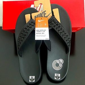 Nike Kepa Kai Thong 2 Lea Flip Flops 9 Men’s.